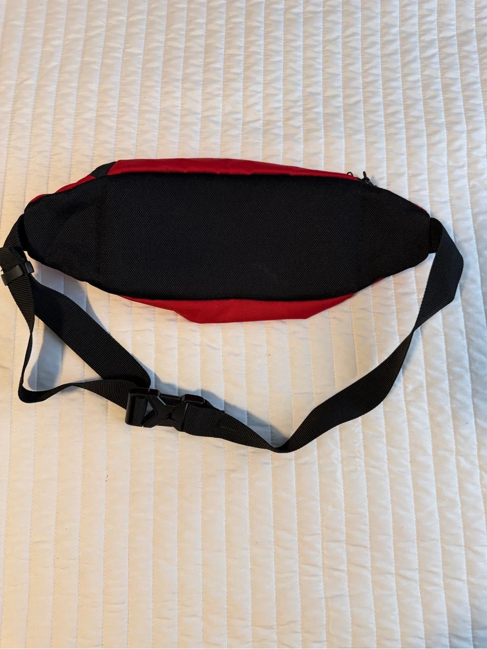 Jordan Red Waist Pack with Black Accents